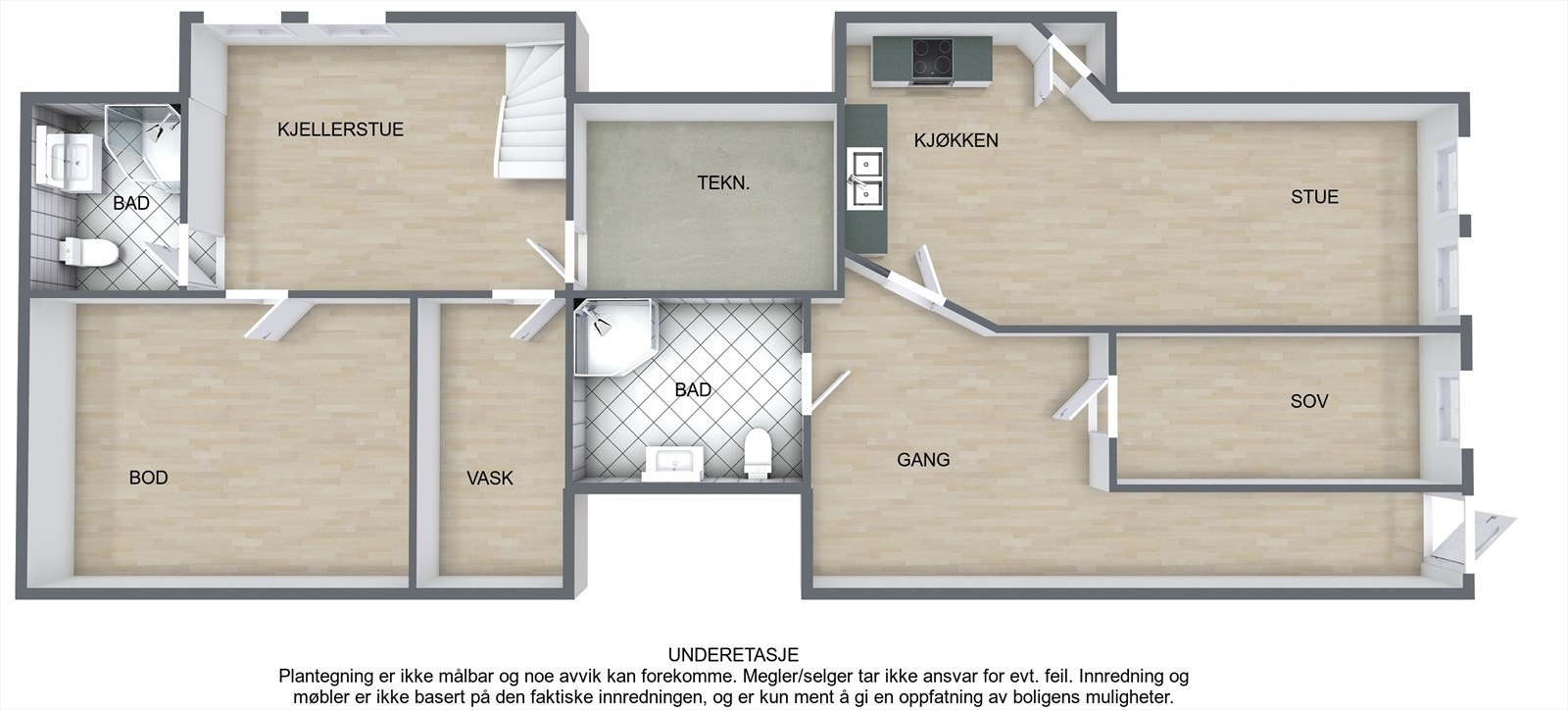 Stor terrasse ved inngangspartiet, mot sør Galleribilde
