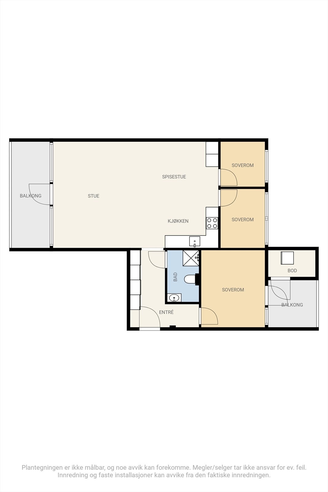 Plantegning. Galleribilde