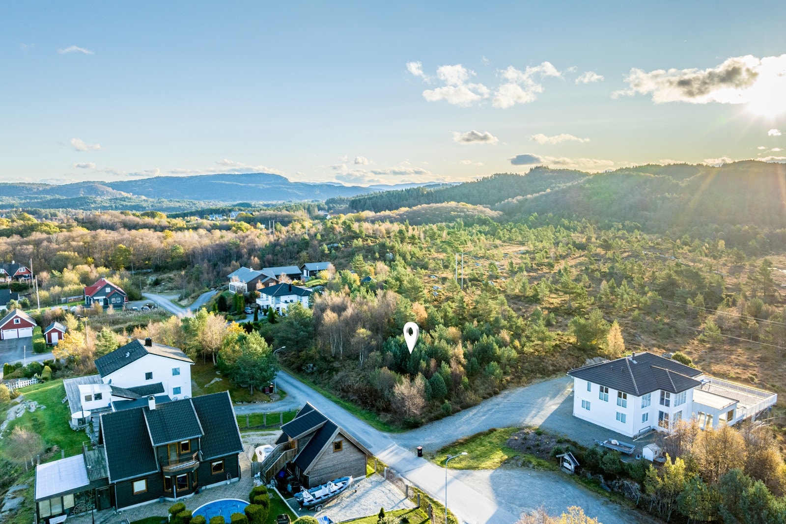 Tomten er på tomt 683 kvm. Galleribilde