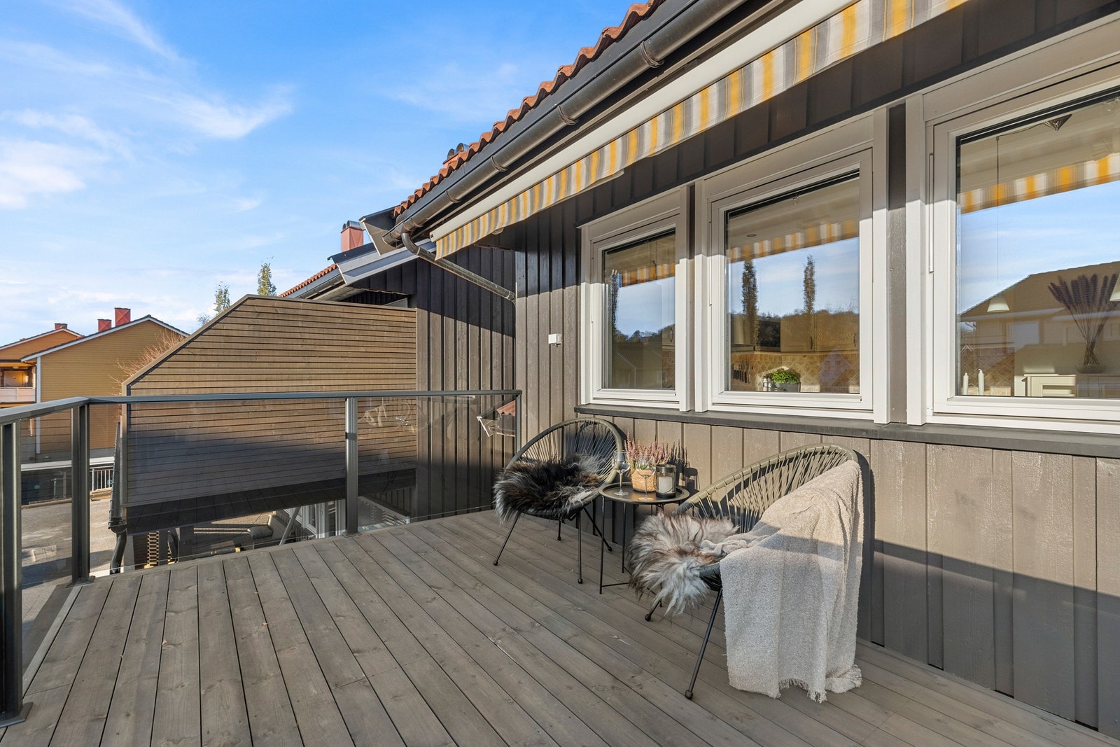 Huset har i senere tid vært gjenstand for omfattende rehabilitering. Sist med nye terrasser. Galleribilde