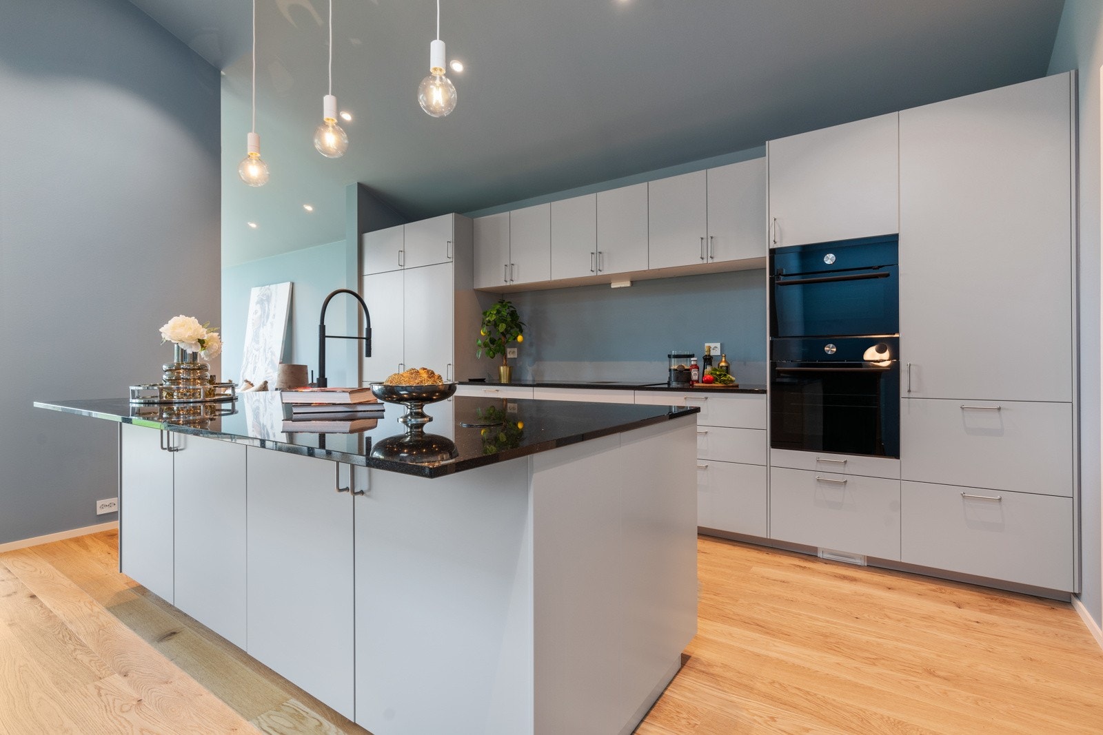 Alle hvitevarer på kjøkken er integrert Galleribilde