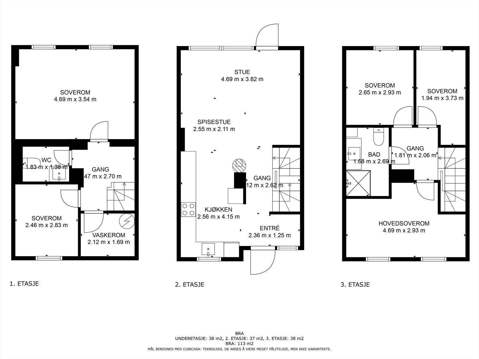 Planskisse Galleribilde