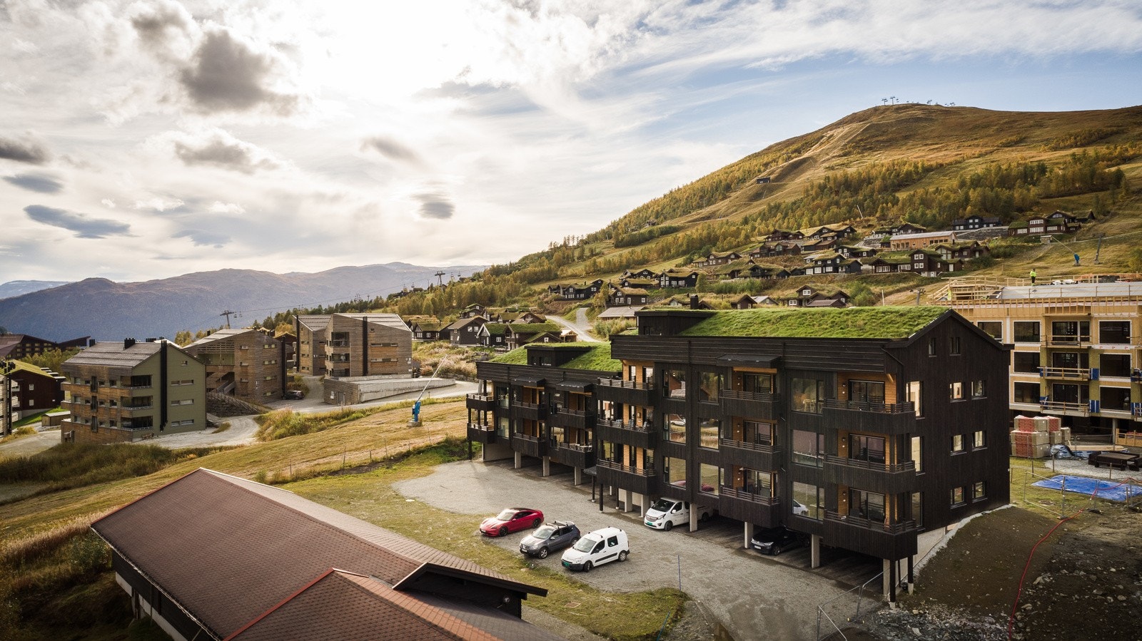 Meget flotte fritidsleiligheter med parkering i carport Galleribilde
