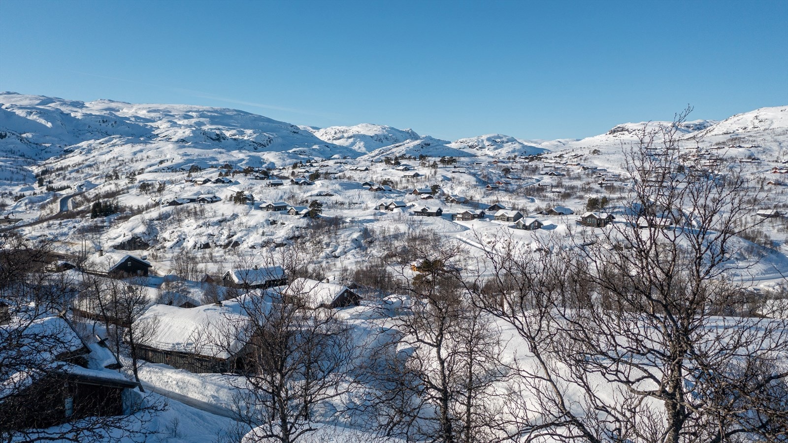 Tomten byr på utsikt i flere retninger Galleribilde