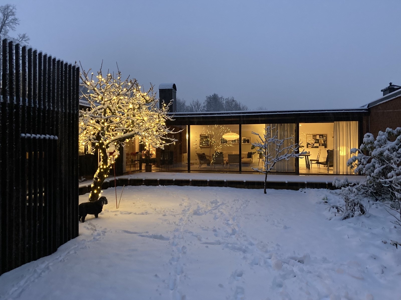 Vinteren er nydelig på Borgenbråten. Galleribilde