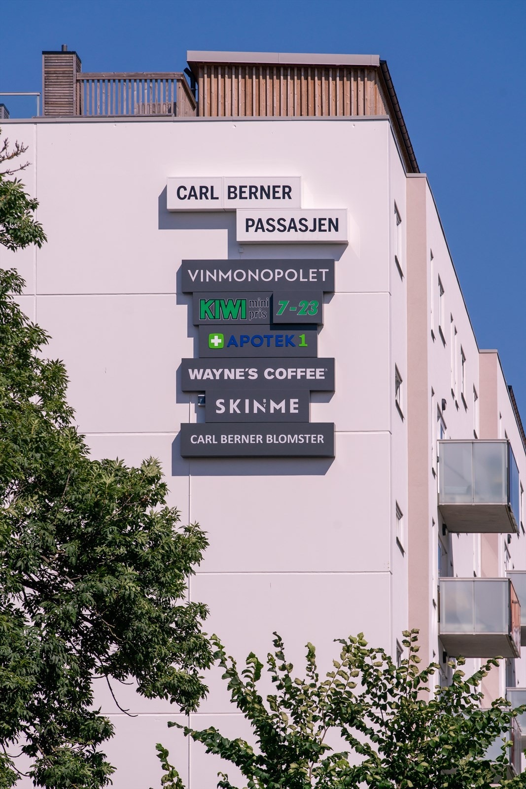 Carl Berner Passasjen ligger kun en liten spasertur unna. Galleribilde