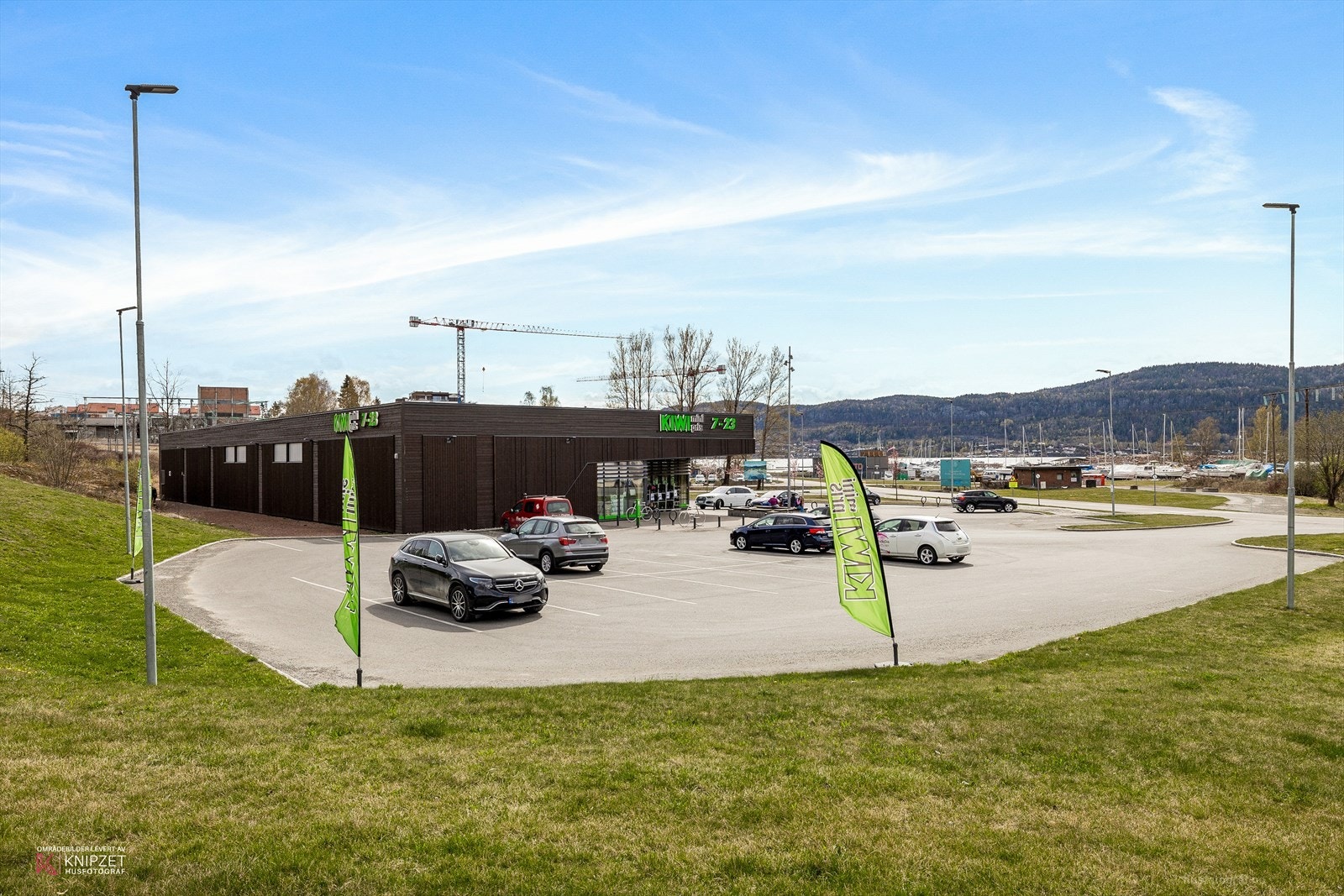 Kiwi butikken på Nordre Jarlsberg Brygge. Galleribilde