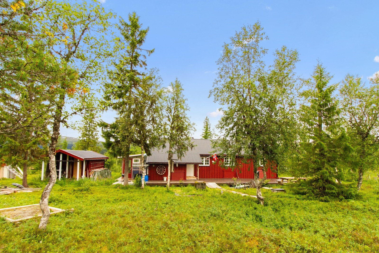 Usjenert og idyllisk beliggende Galleribilde