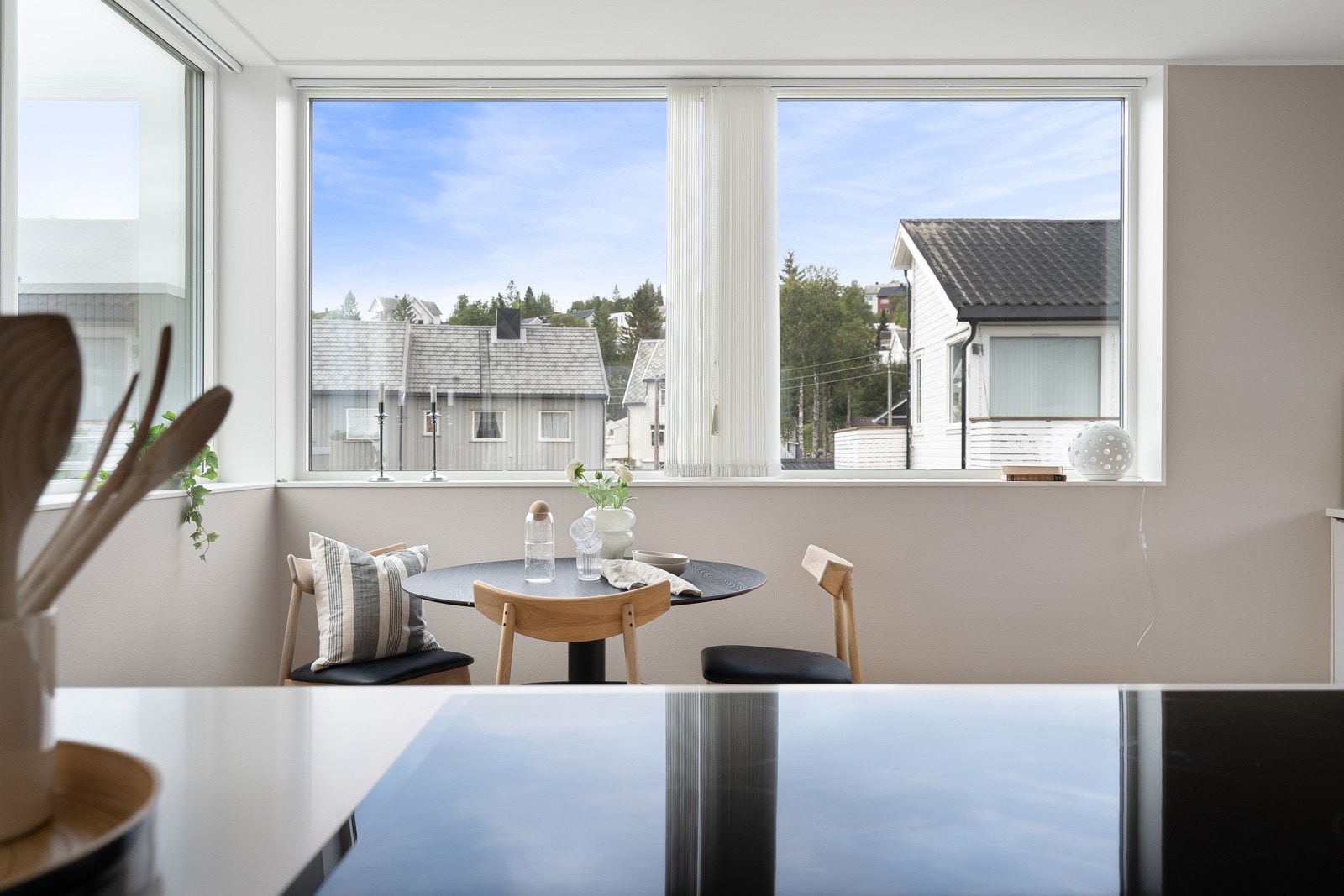 Her er det gjennomgående flotte farge- og materialvalg. Galleribilde
