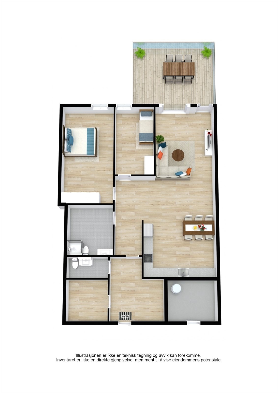 Plantegning. Galleribilde