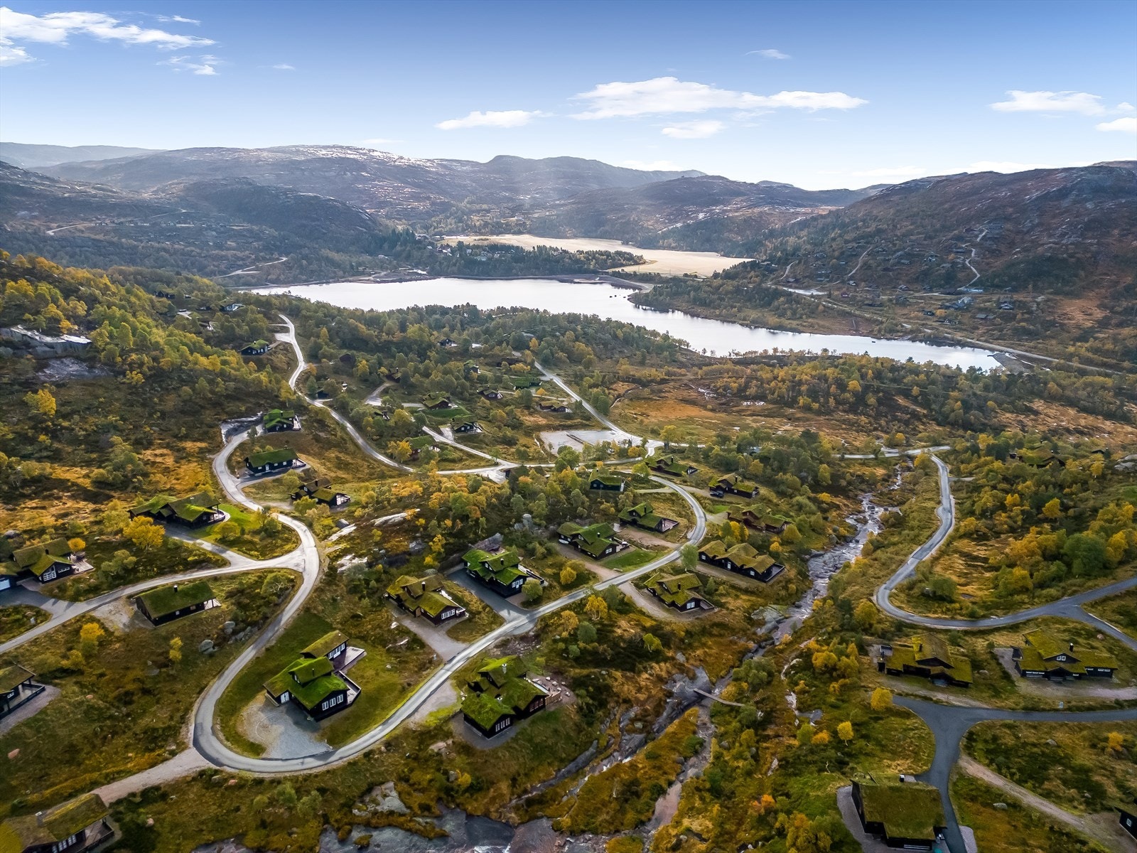 Dronefoto Galleribilde