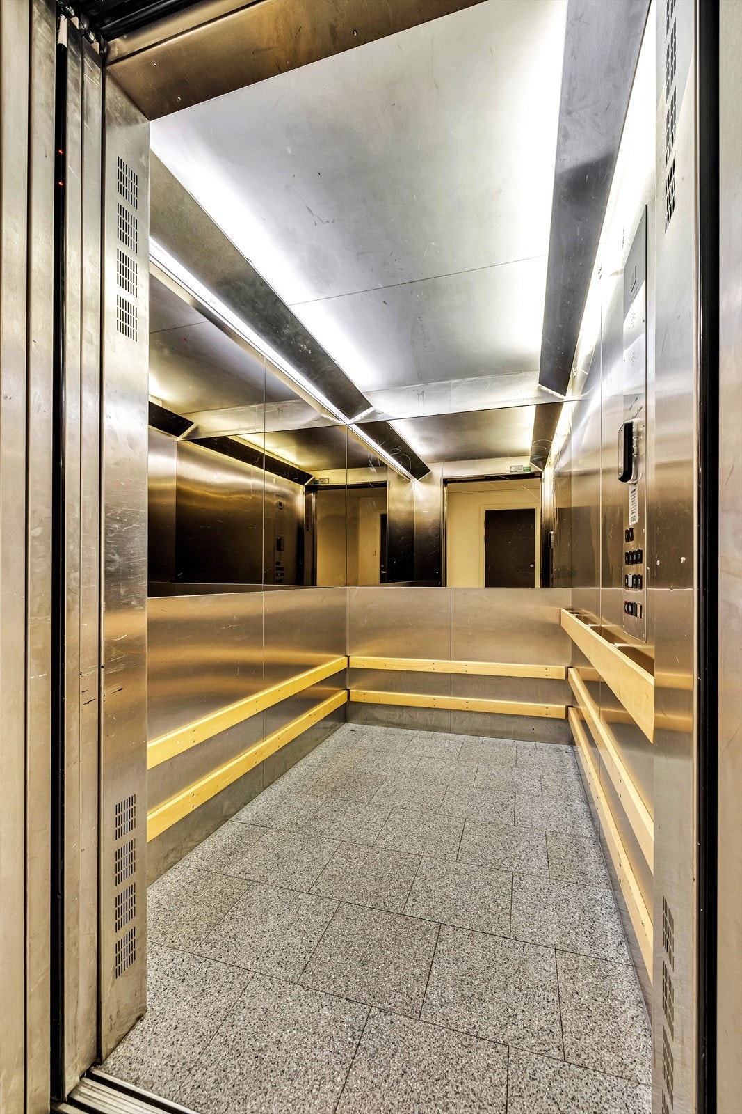 Leiligheten har heisadkomst. Galleribilde