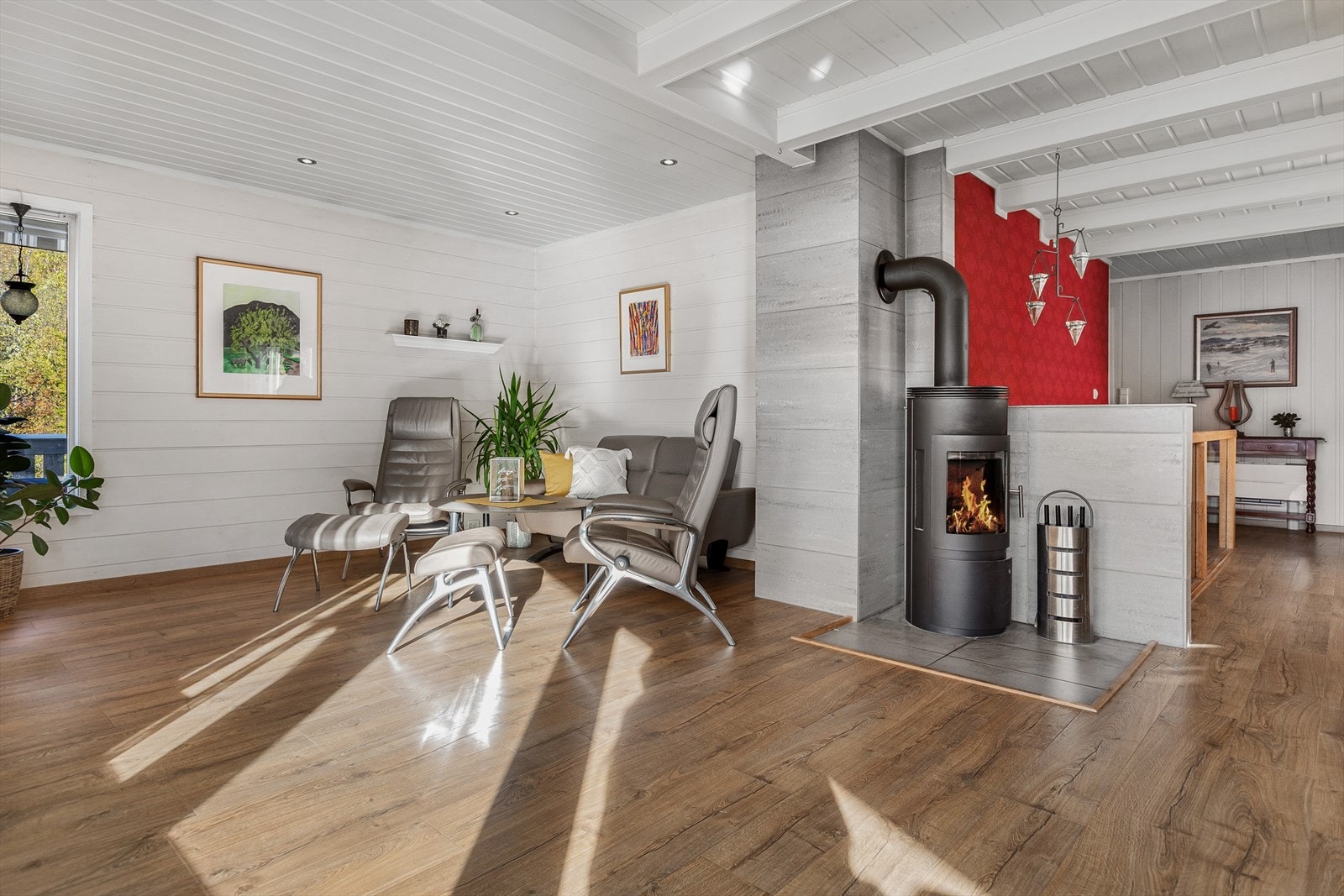Flere muligheter for møblering i stuen. Galleribilde