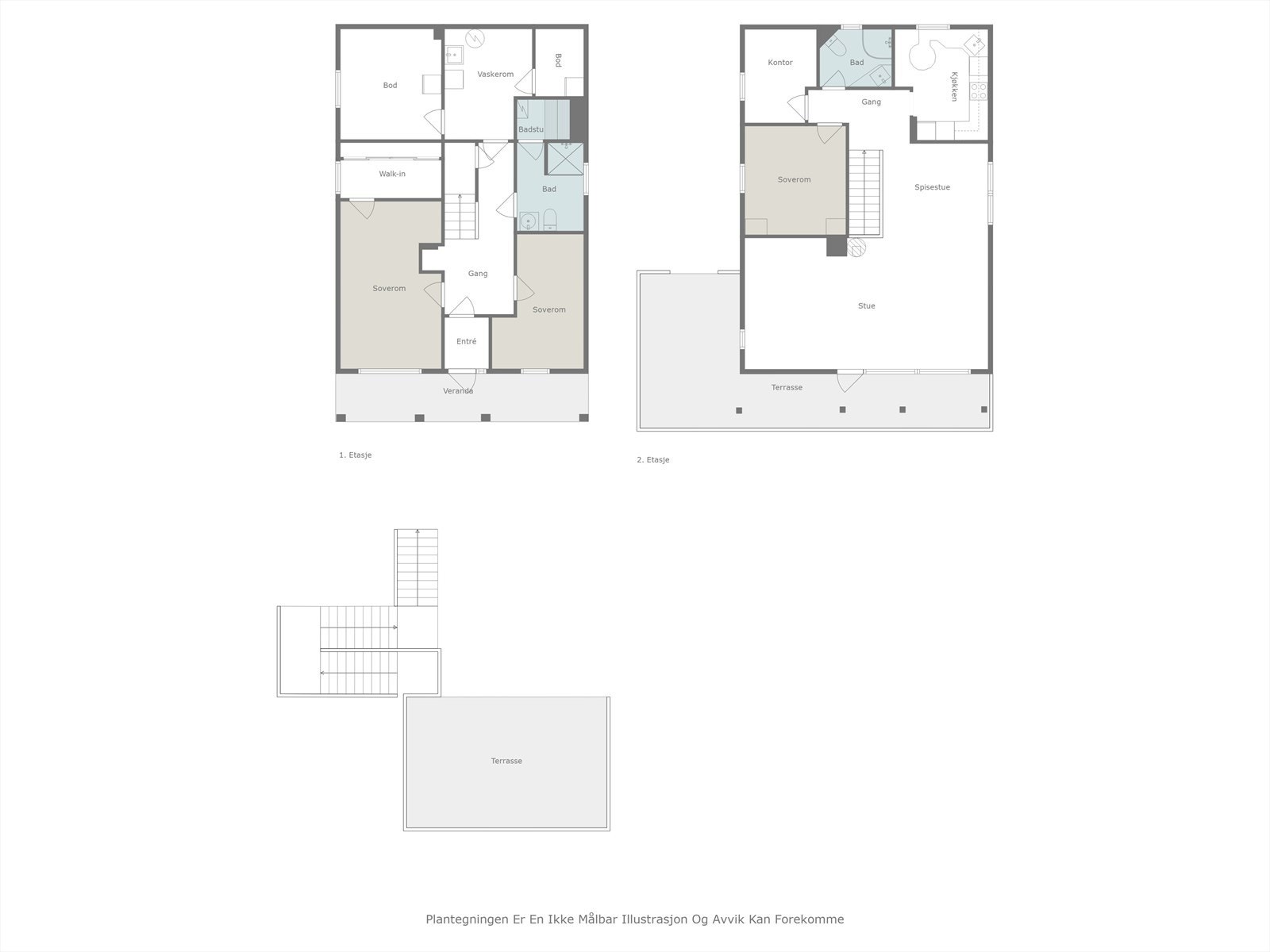 Plantegning Moaåkeren 3 Galleribilde