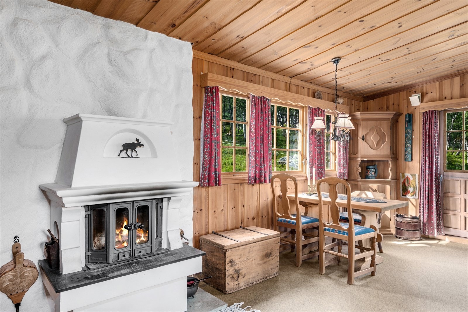 Stue/spisestue Galleribilde