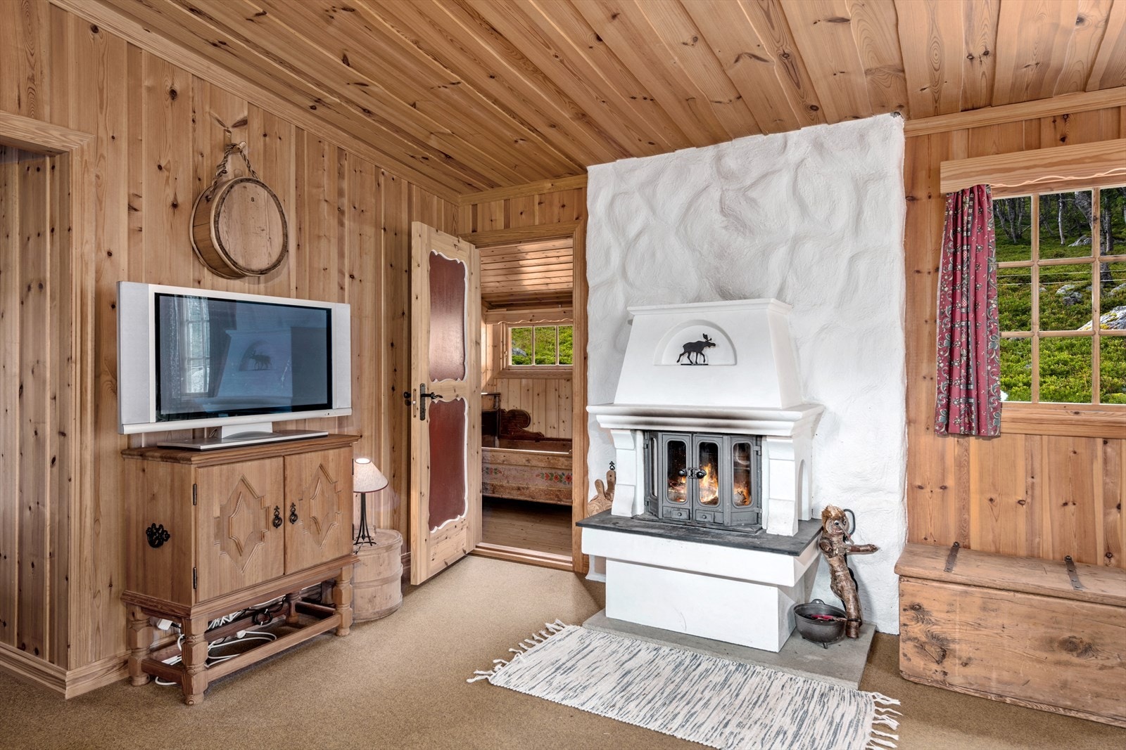 Stue/spisestue Galleribilde