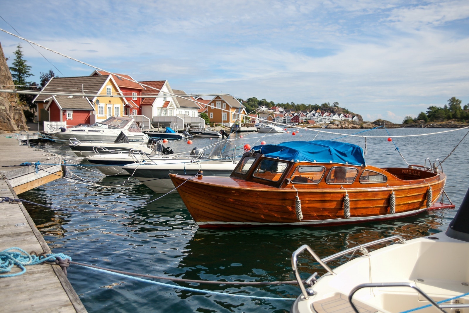 Gjeving er en kort båttur unna Galleribilde