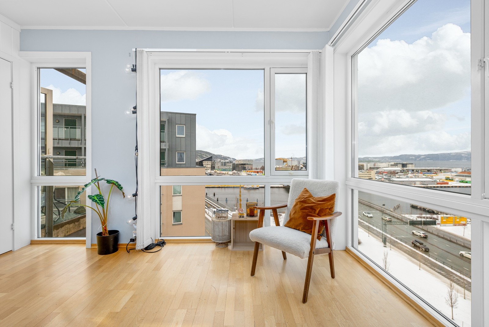 Fantastisk utsikt fra stuen Galleribilde