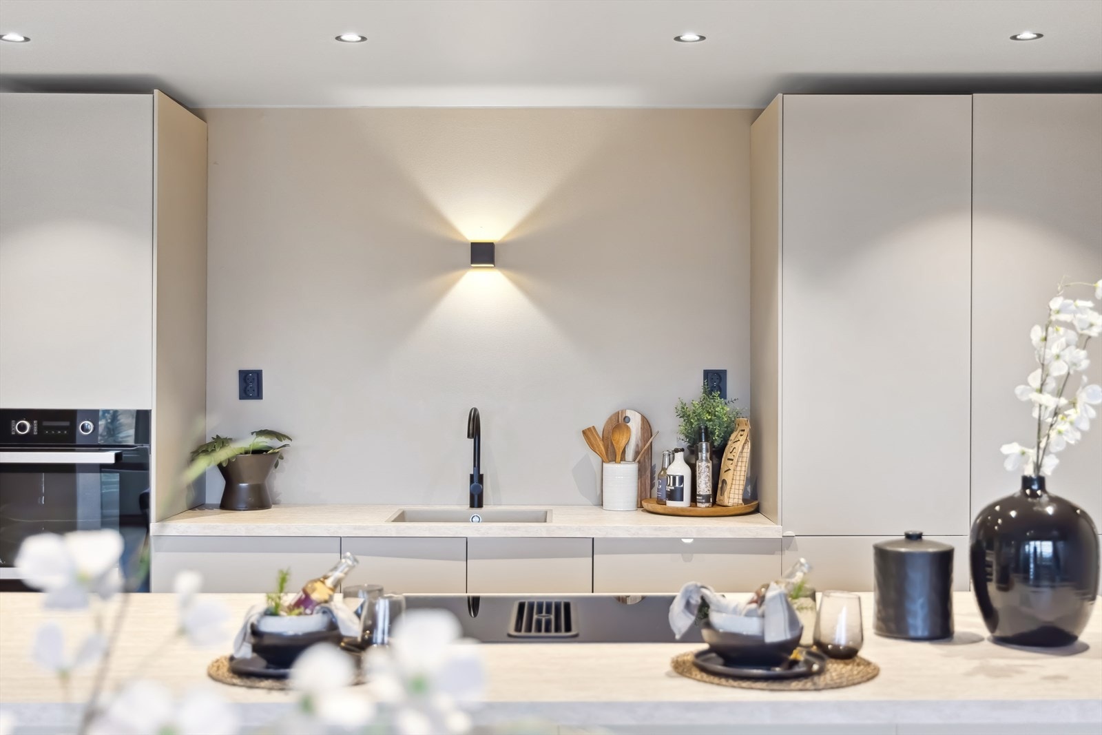 Rålekkert kjøkken, nyoppusset i 2023 med ekslusive detaljer. Galleribilde