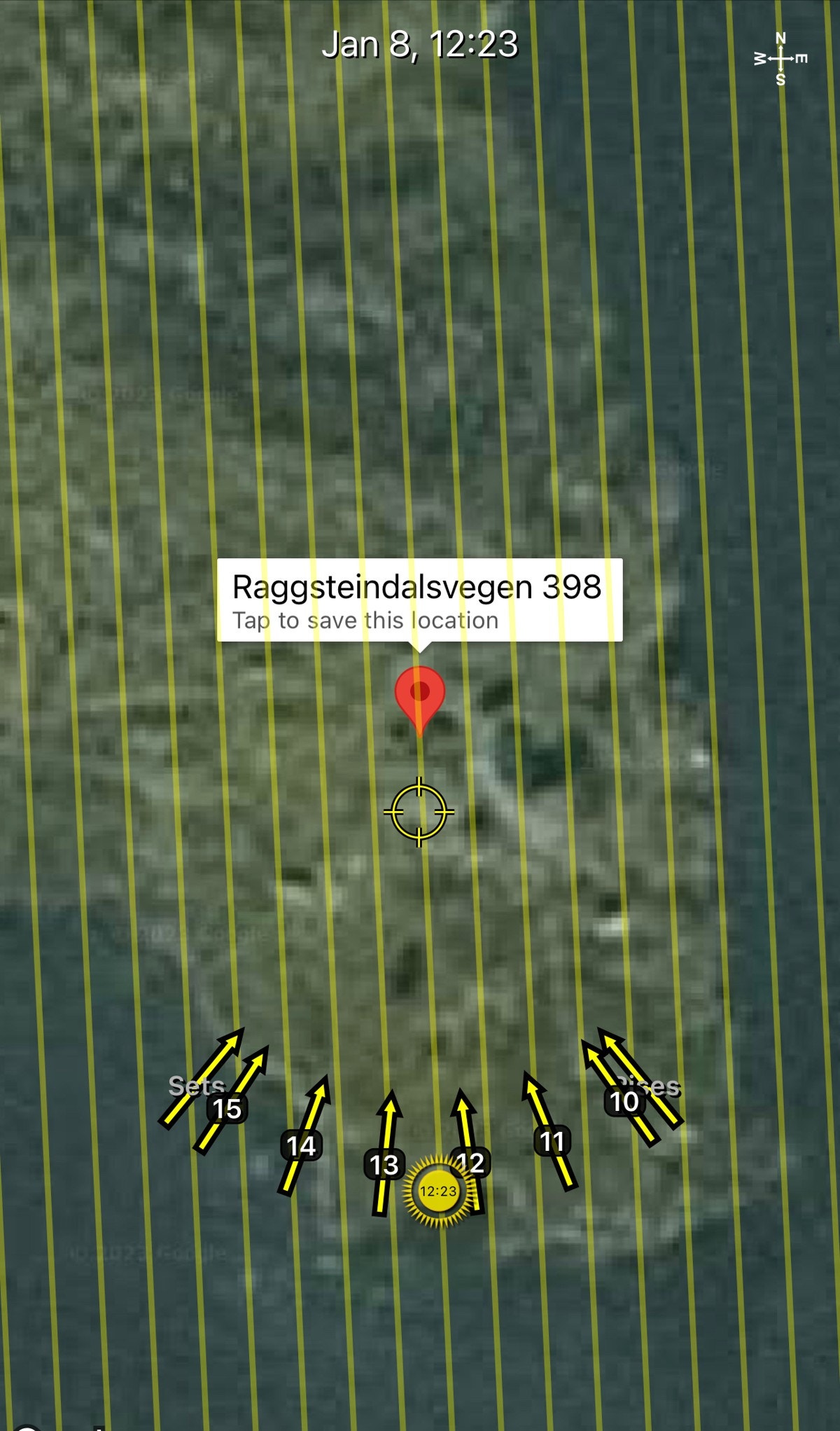 Solkurve. Avvik kan forekomme. Galleribilde