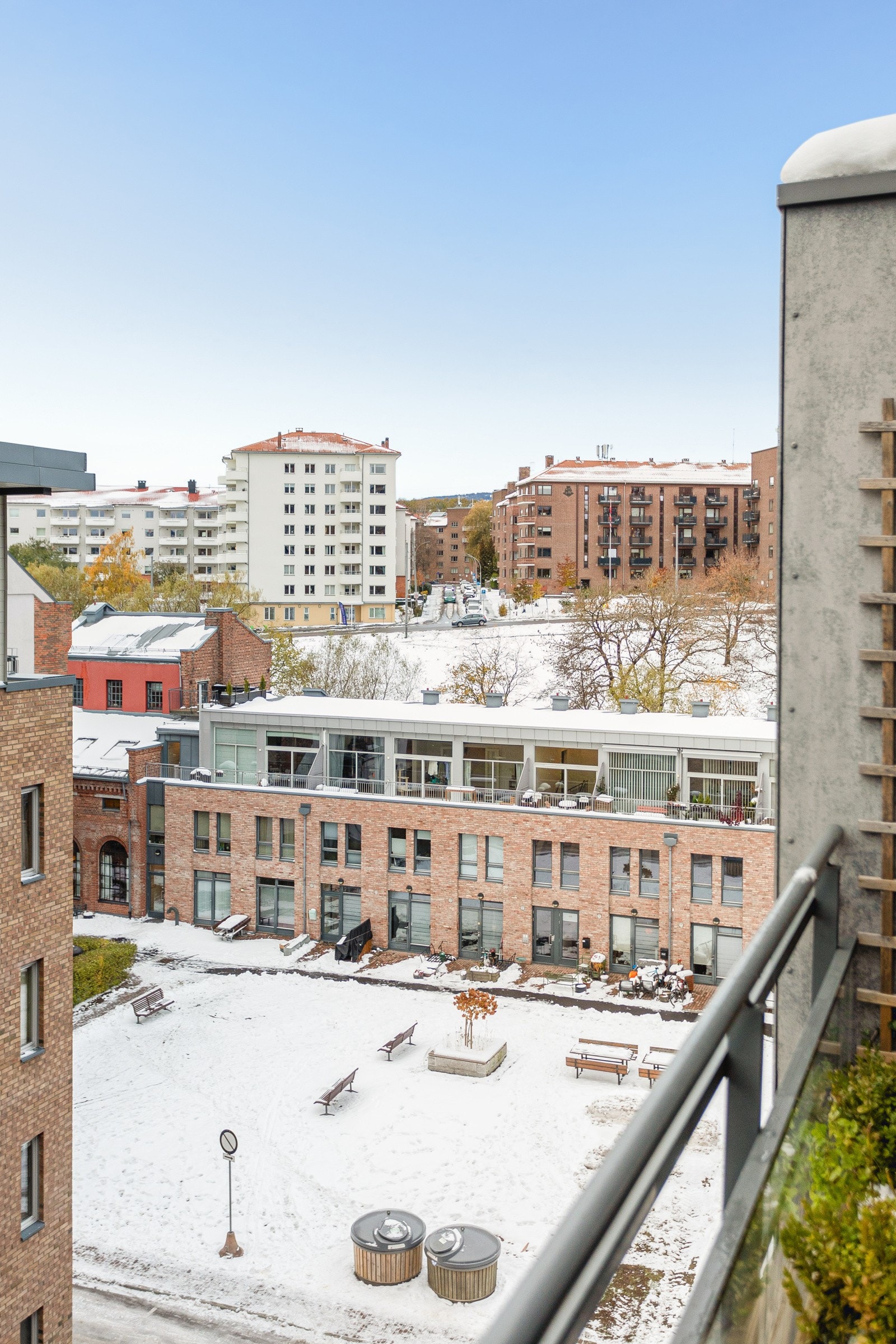 Utsyn mot flotte fellesarealer. Galleribilde