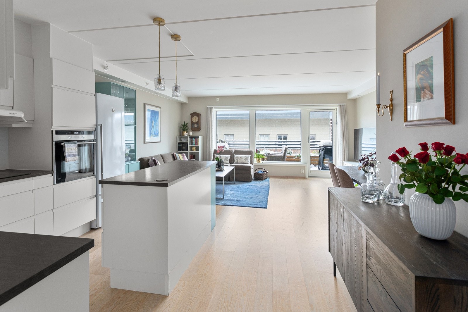 Lyst og romslig med optimal planløsning. Galleribilde