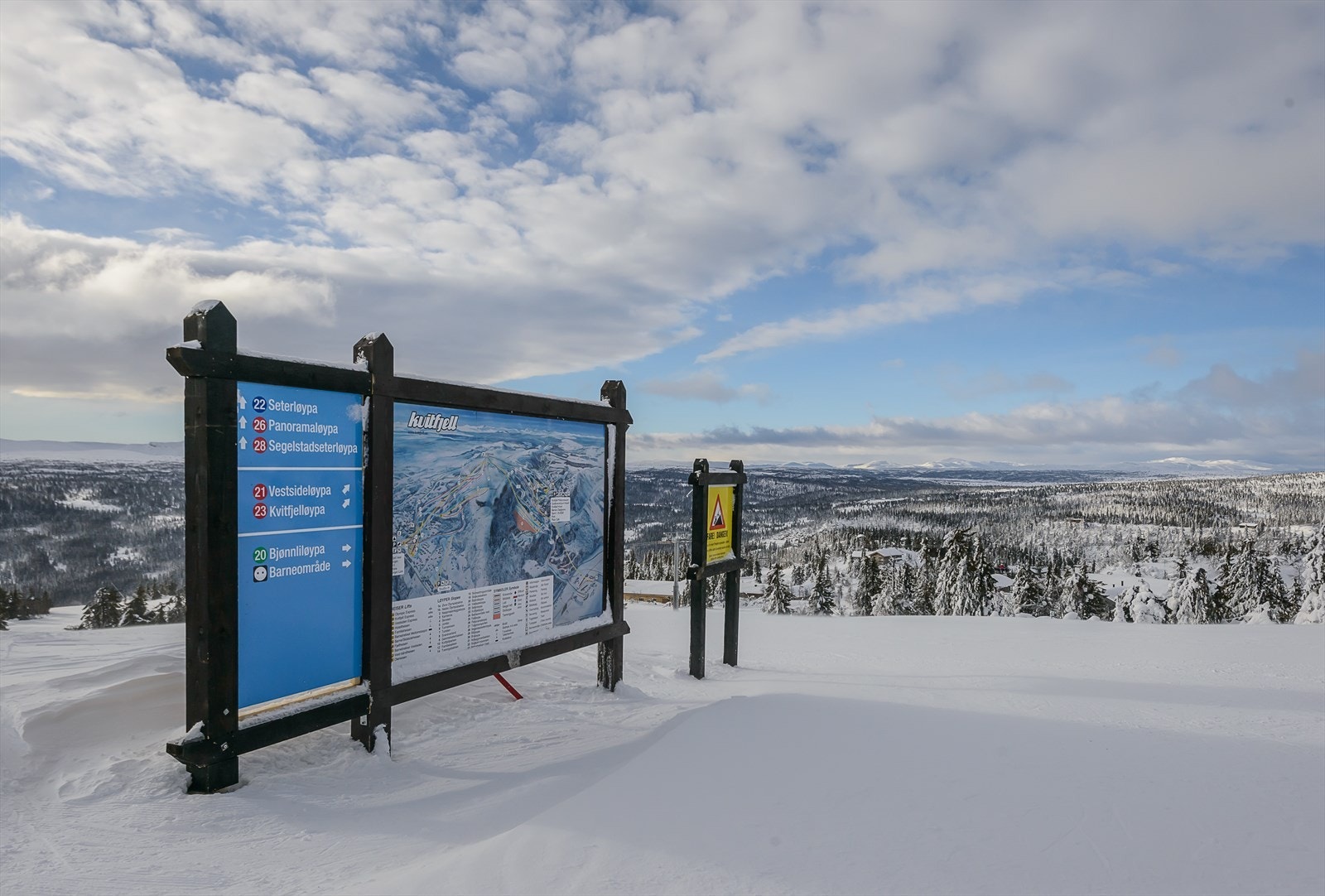 Kvitfjell byr på flotte forhold for hele familien! Her kan dagen tilbringes i bakken, eller du kan ta en tur på langrennski. Galleribilde
