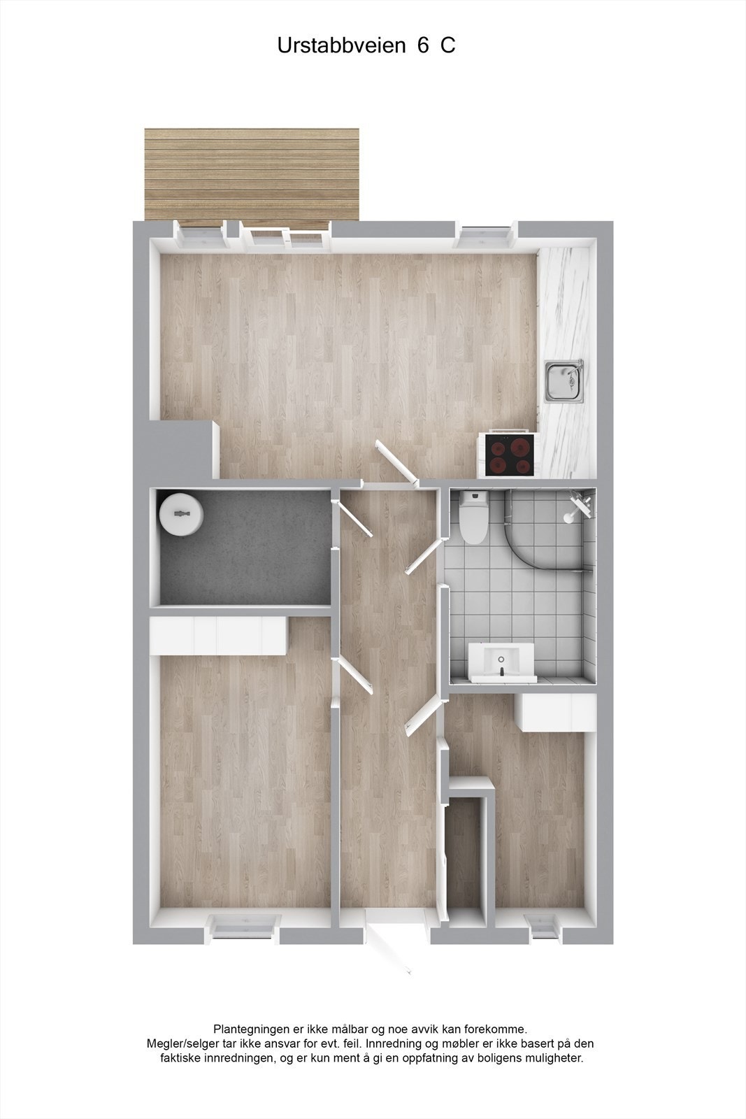 Planskisse 3D Galleribilde