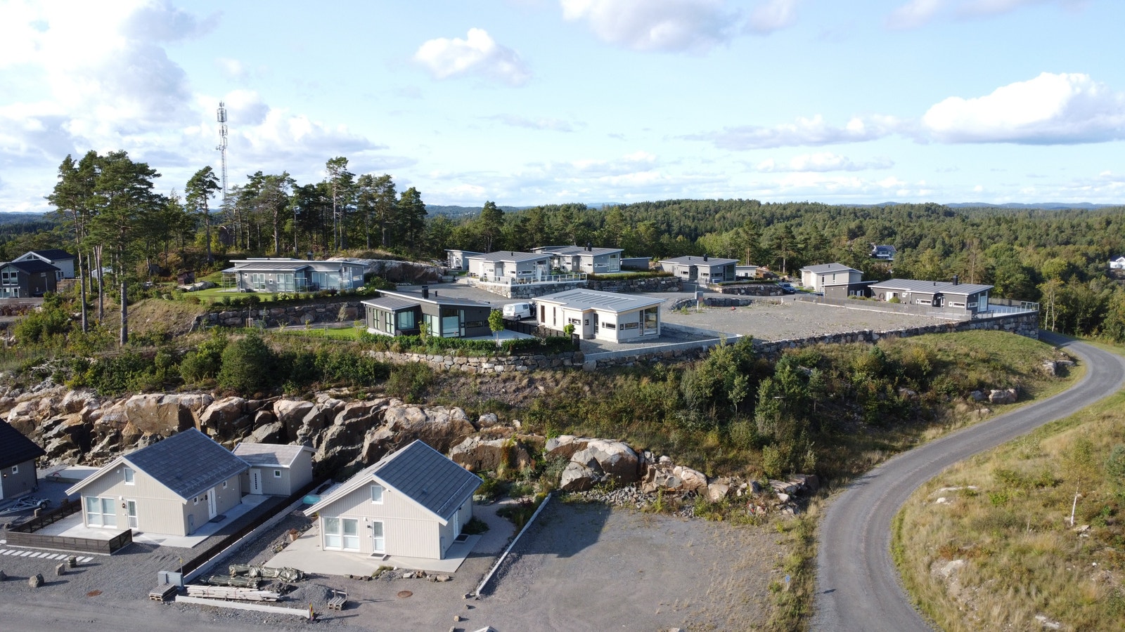 Ta veien inn på alveberget.no for å finne hvilken tomt som passer deg best. Galleribilde