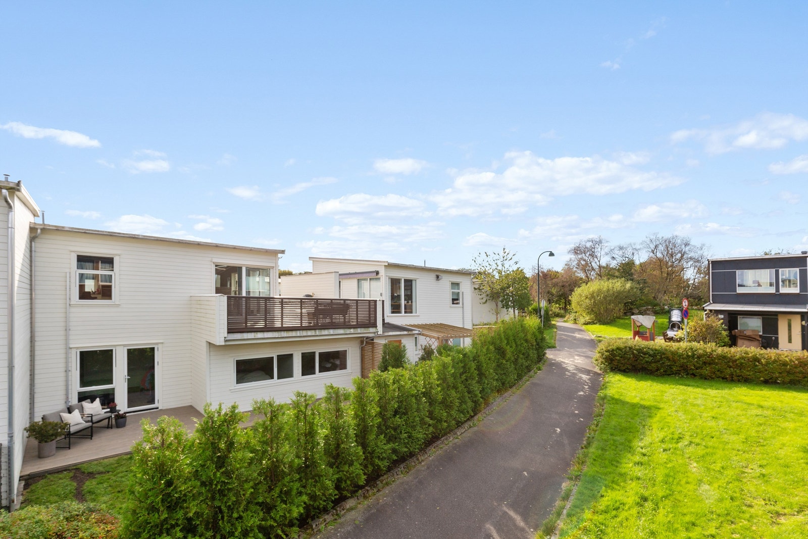 Boligen har en god plassering i feltet. Galleribilde