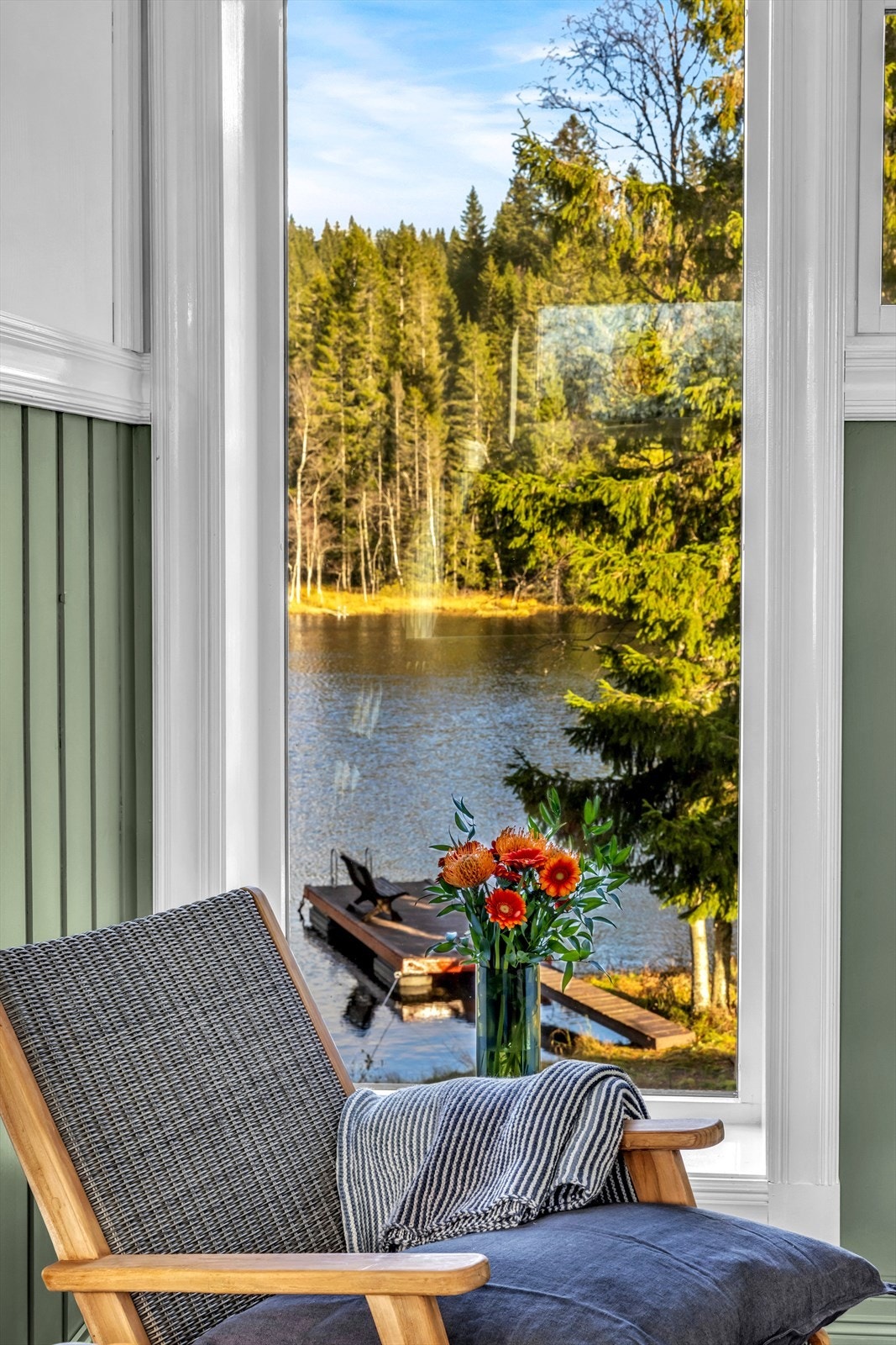 Utsikt mot Lillevann. Galleribilde