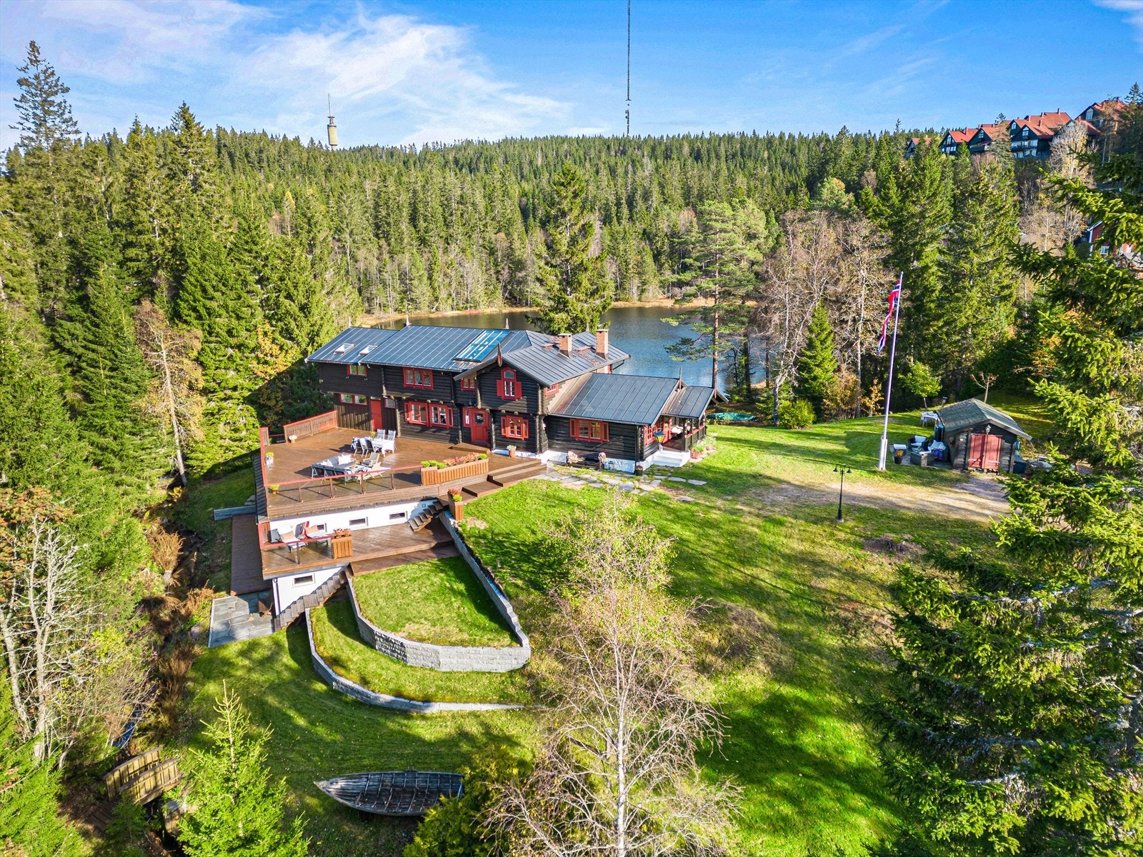 Vakkert, idyllisk og tilbaketrukket. Galleribilde