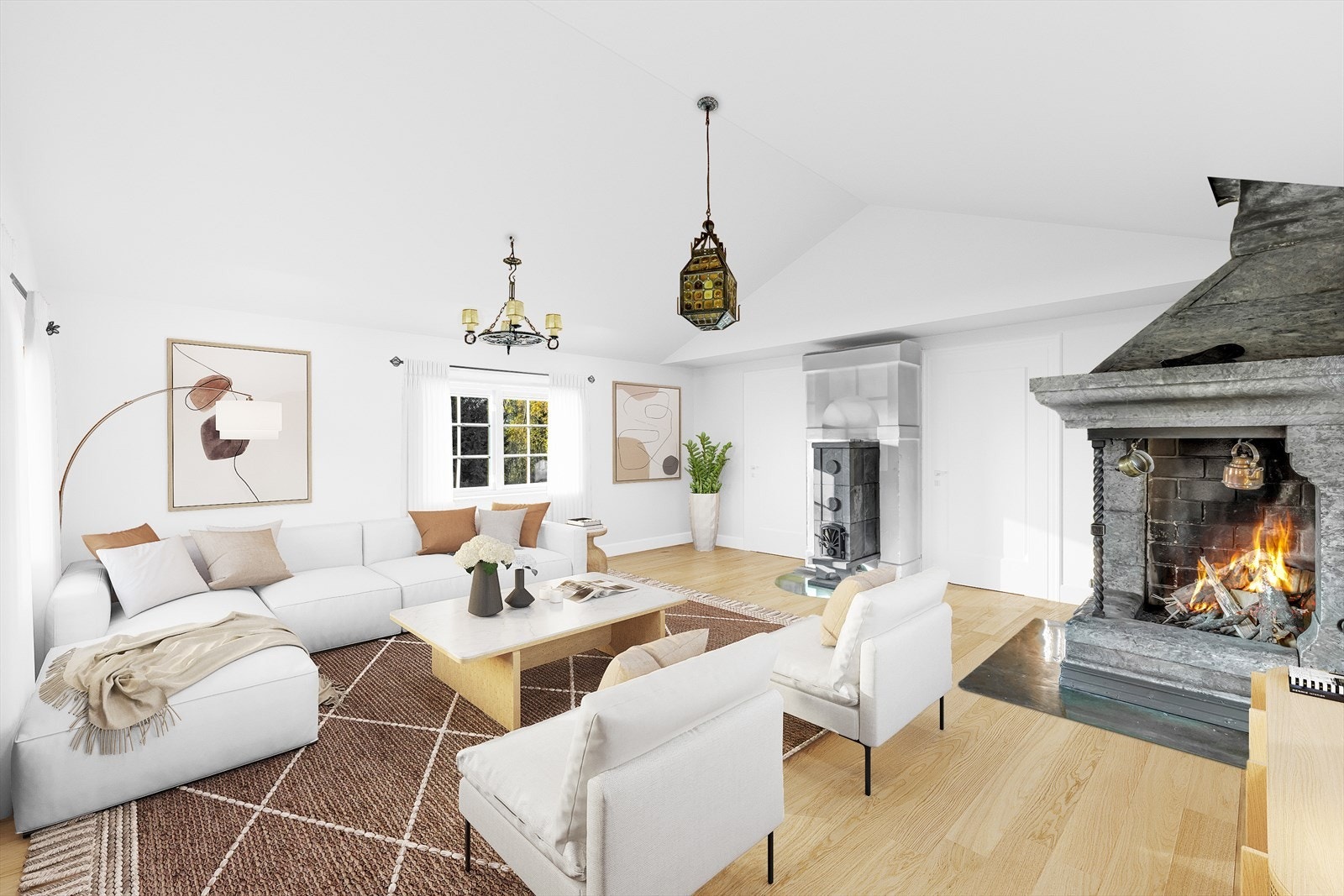 .. og med digital styling. Galleribilde