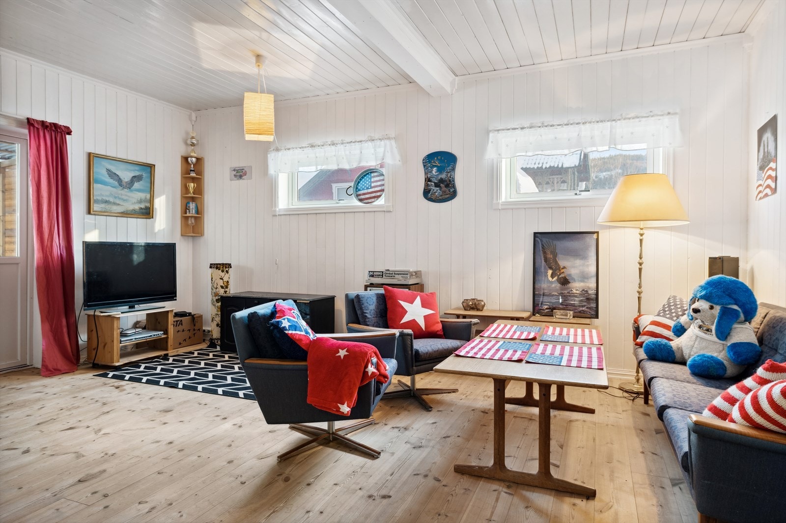 Lys og trivelig stue. Galleribilde