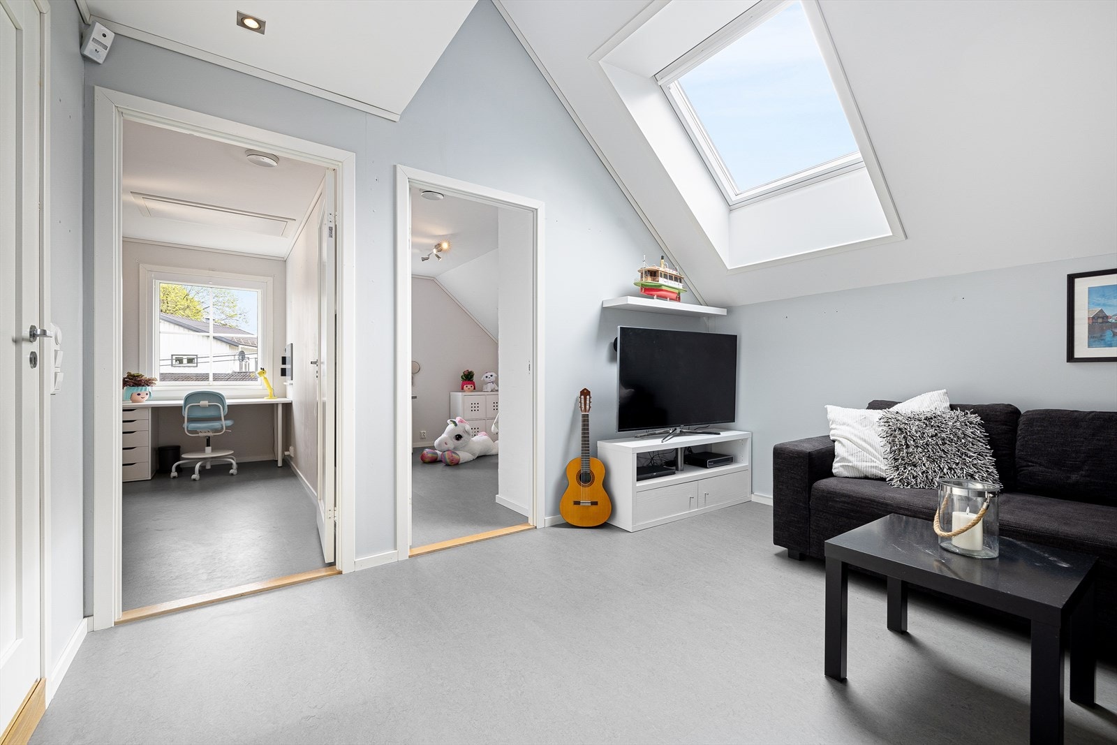 TV-stue Galleribilde