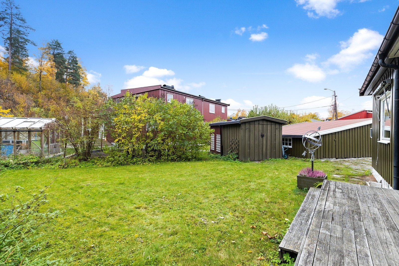 Skjermet hage Galleribilde