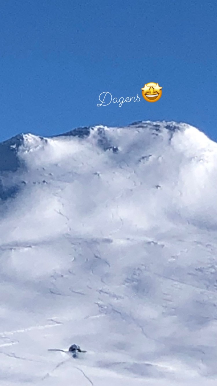 Dagens skikjøring fra en av de mange gode pudderdagene i Hemsedal! Galleribilde