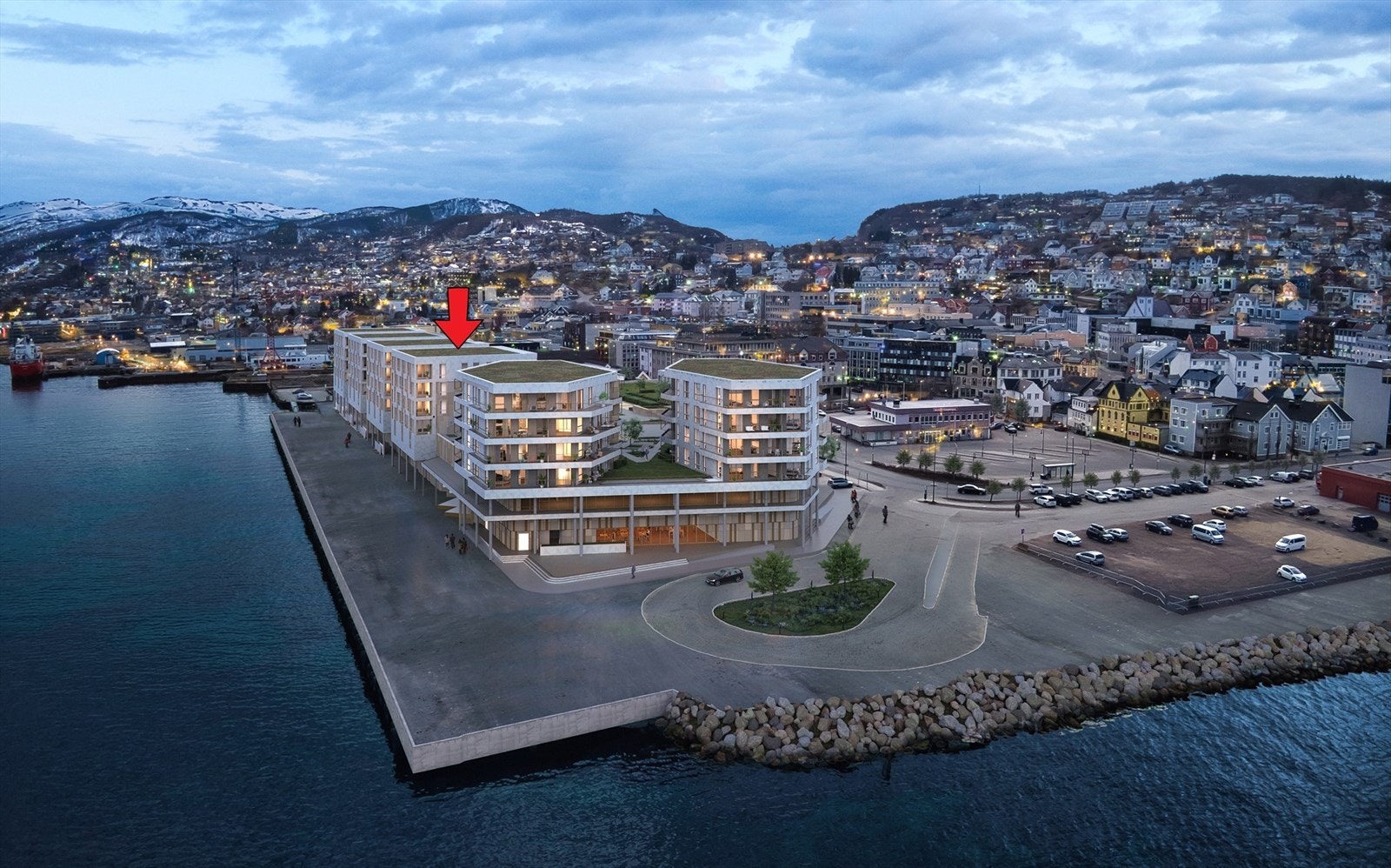 Byhagen er Harstads flotteste prosjekt, med en beliggenhet og utforming få kan matche! Galleribilde