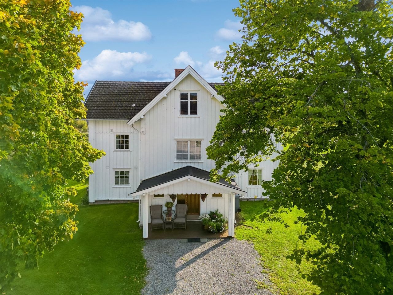 Fasade våningshus Galleribilde