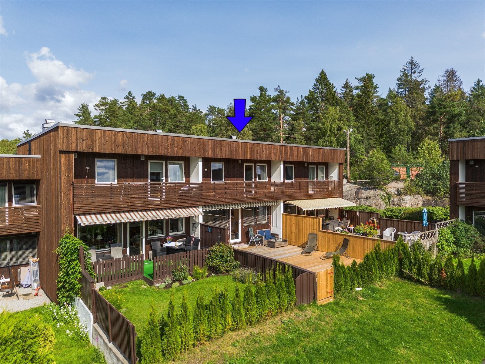 EiendomsMegler1 v/Tone Darrud presenterer Fluesnappern 16B - Flott rekkehus i attraktivt og barnevennlig boligområde på Gulset! Galleribilde