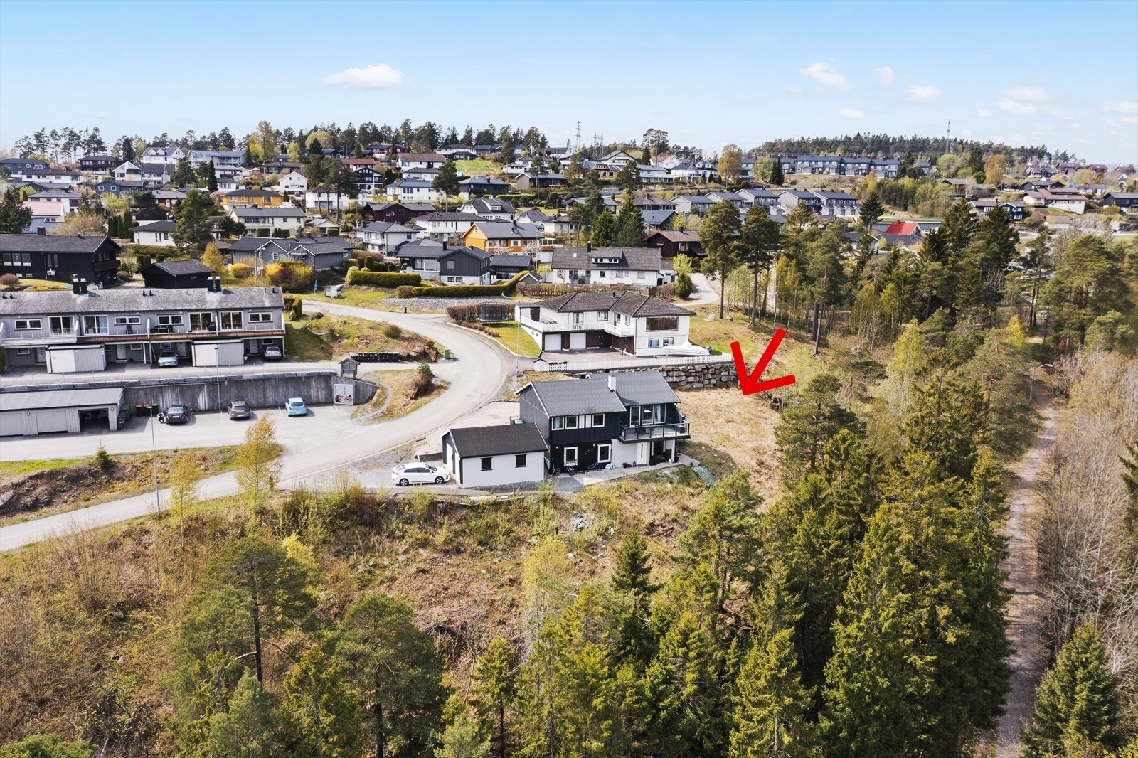 Boligtomt - Orionvegen på Brattås Galleribilde