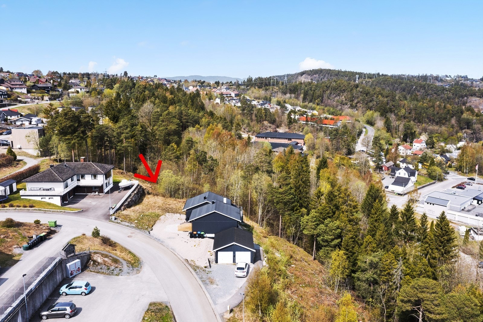 Boligtomt - Orionvegen på Brattås Galleribilde