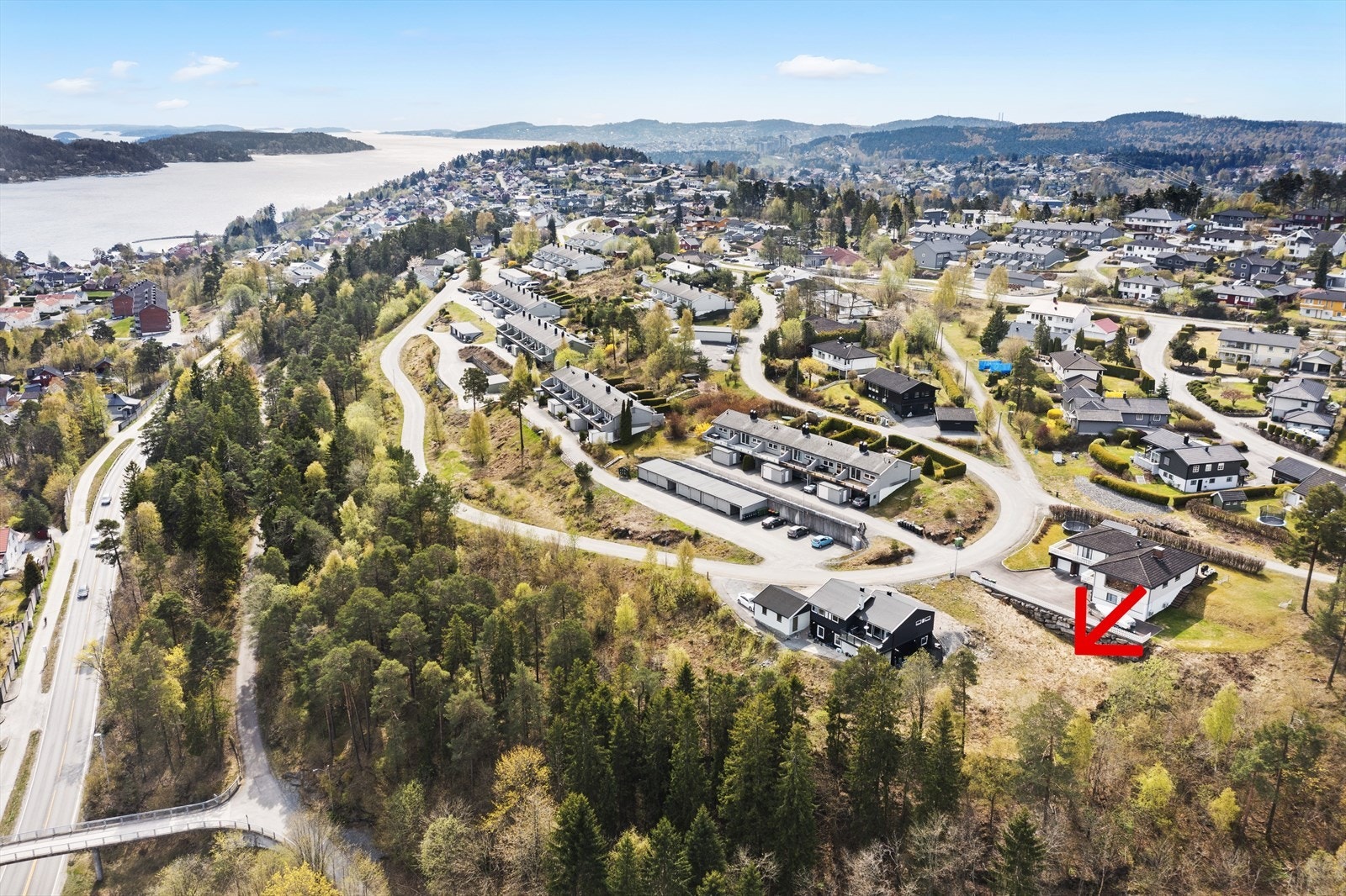 Boligtomt - Orionvegen på Brattås Galleribilde