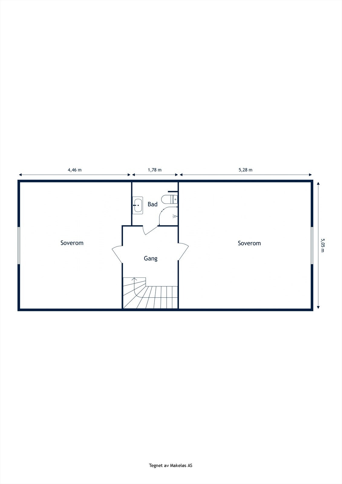 Gjettumveien - 110, 2. etasje - 2D Floor Plan.jpg Galleribilde