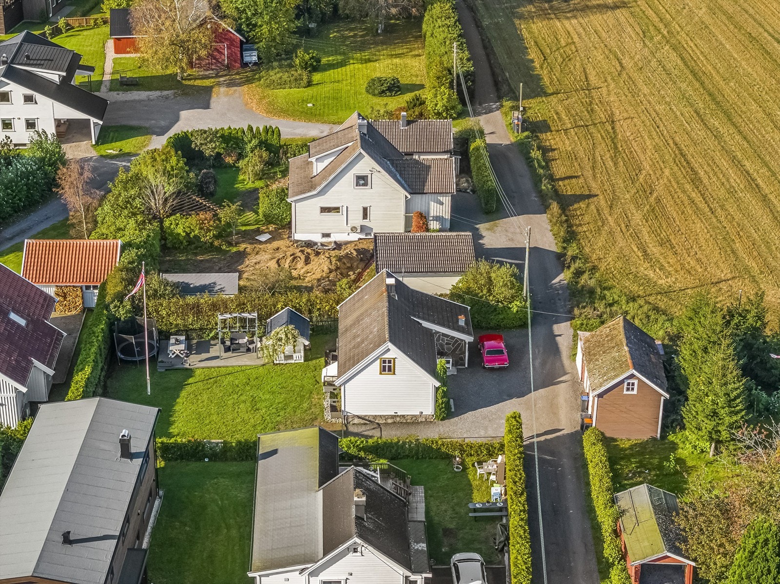 Stille og fredelig i blindvei Galleribilde