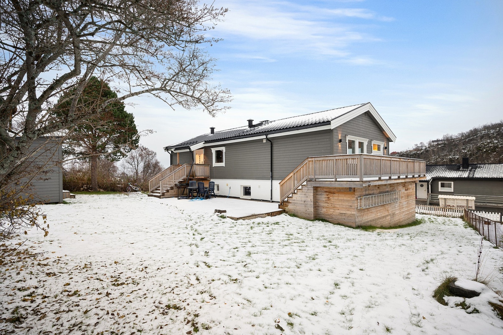 Skjermet og fint uteområde Galleribilde