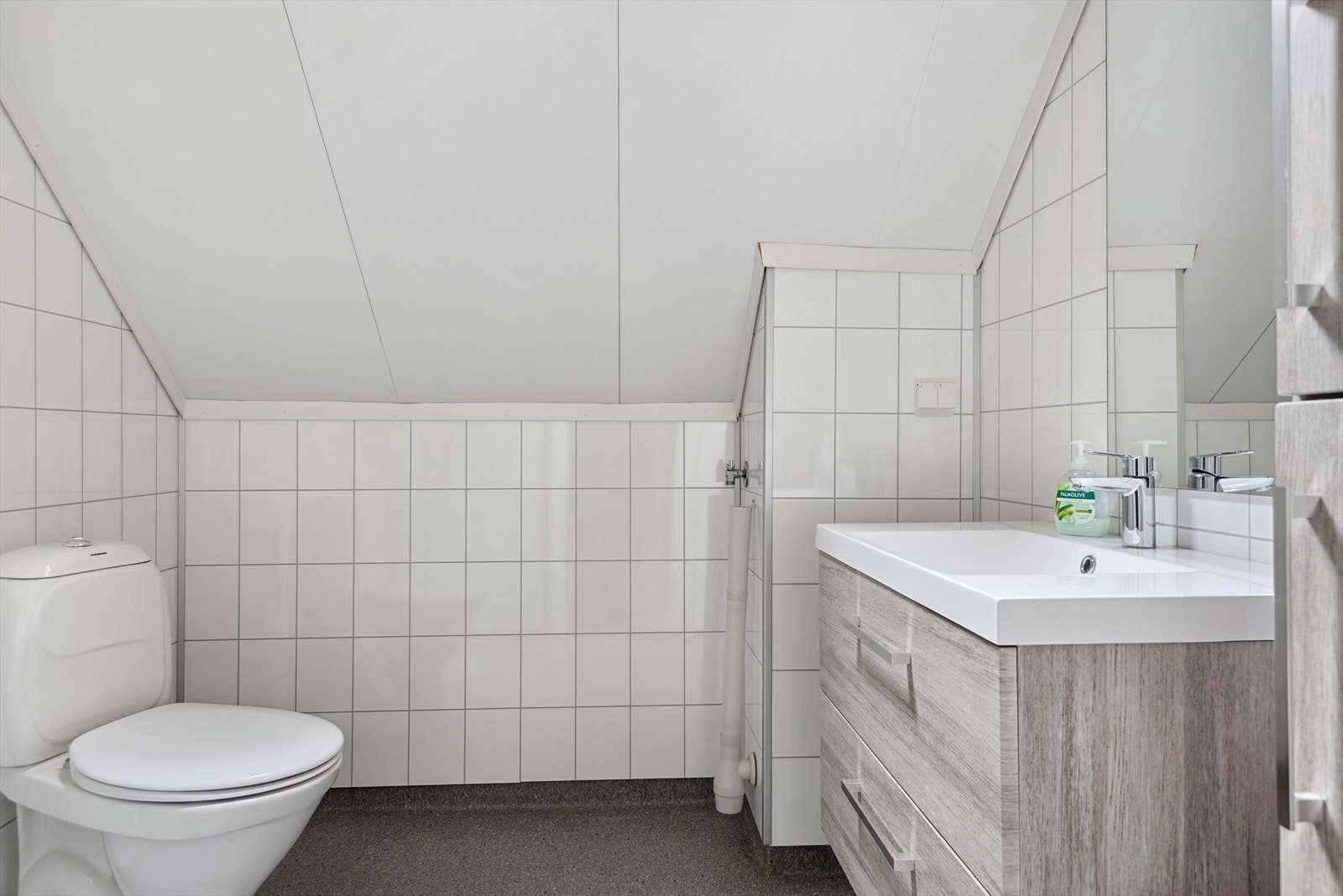 Opplegg for vaskemaskin. Galleribilde