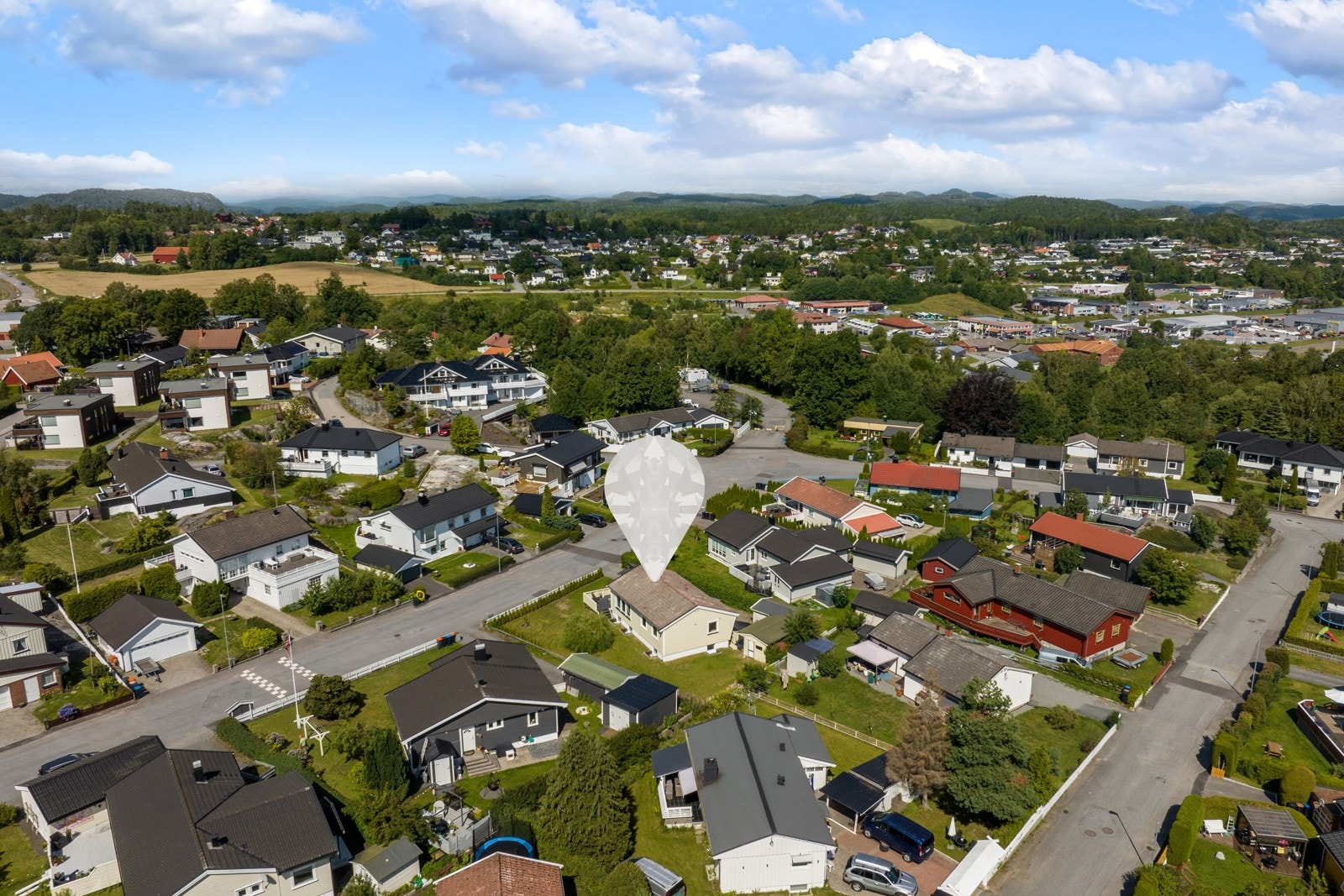 Diverse dronefoto Galleribilde