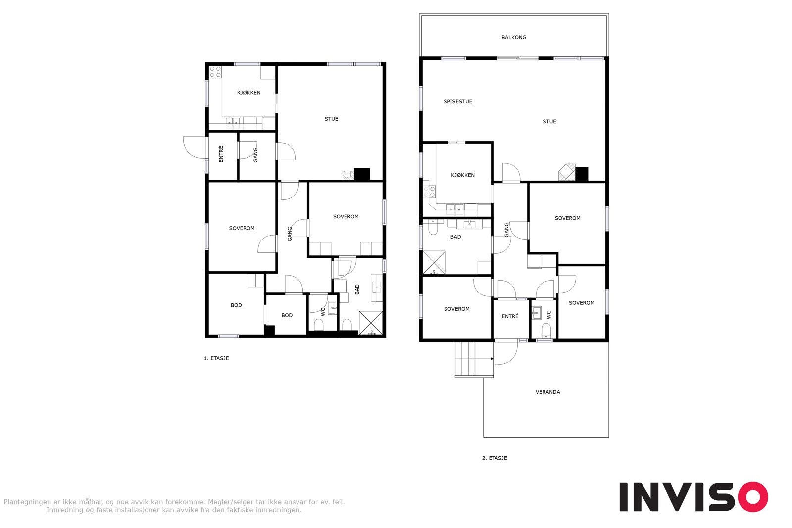 Plan kårbolig Galleribilde