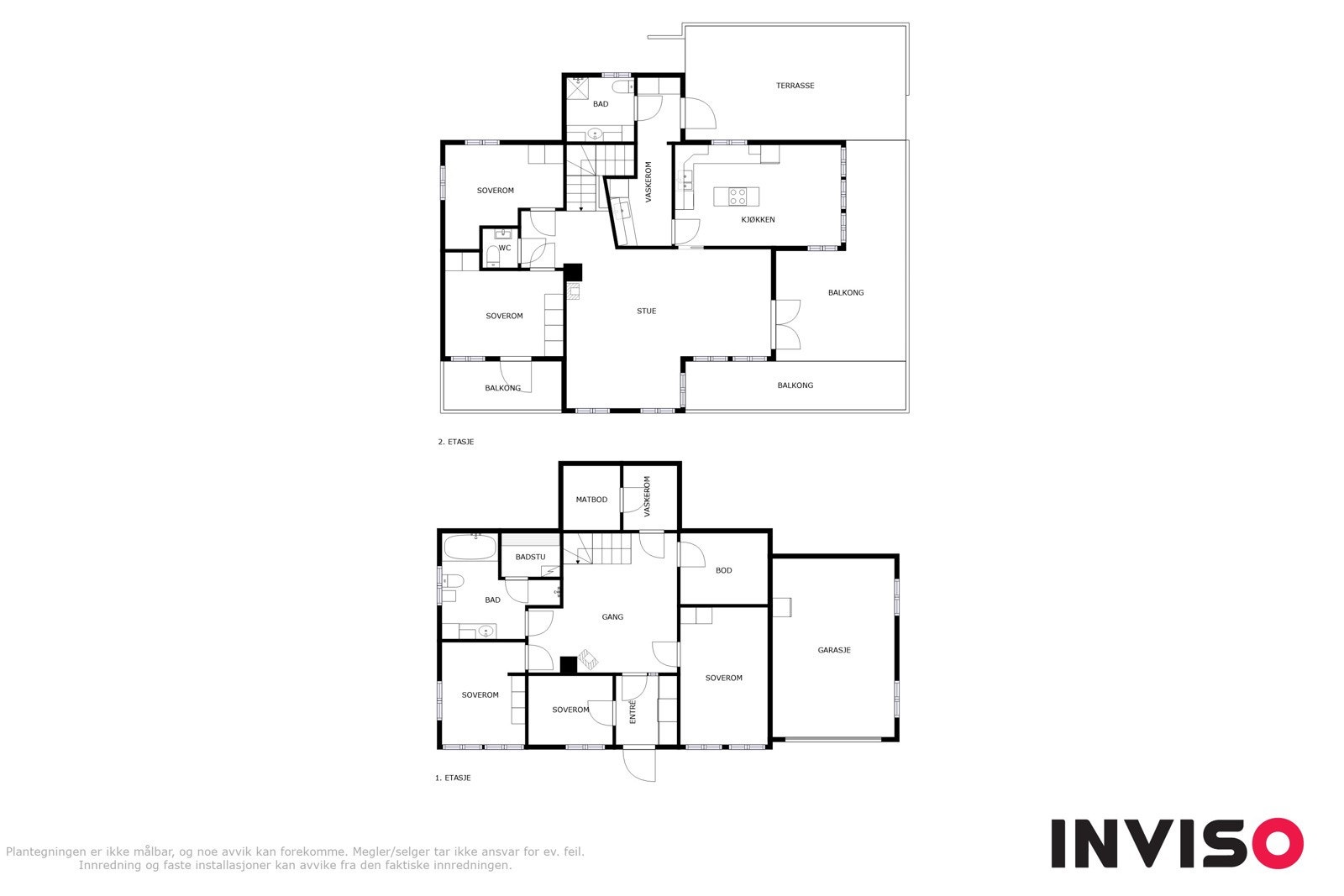 Plan våningshus Galleribilde